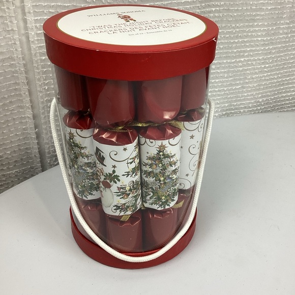 Williams Sonoma ‘Twas The Night Before Christmas 12 Holiday Crackers NEW! - Picture 1 of 15
